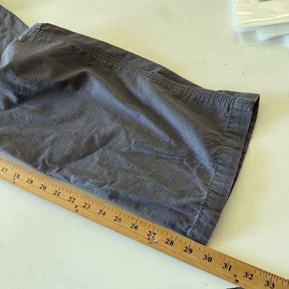 Charhartt Force Charcoal Gray Relaxed Fit Ripstop Cargo Pants Mens 40 x 30 - Picture 8 of 10